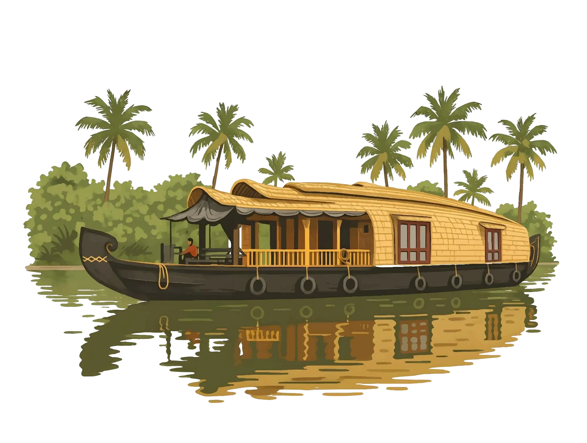 Kerala Houseboat